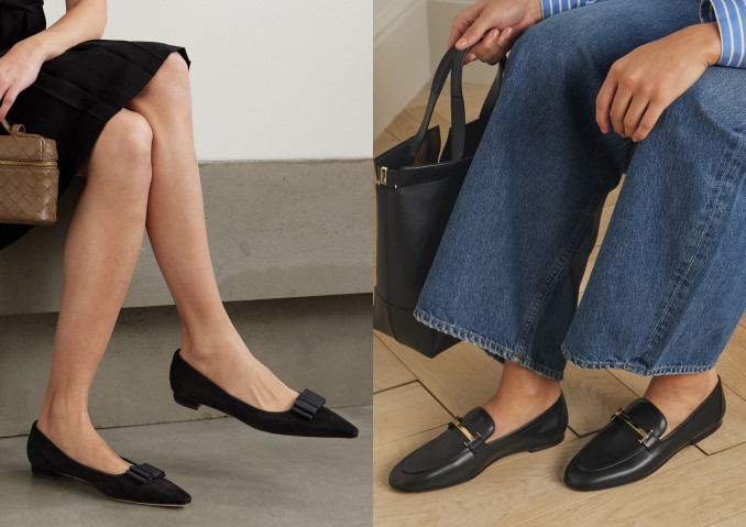 Bateliai: „Manolo Blahnik“, „Tod‘s“