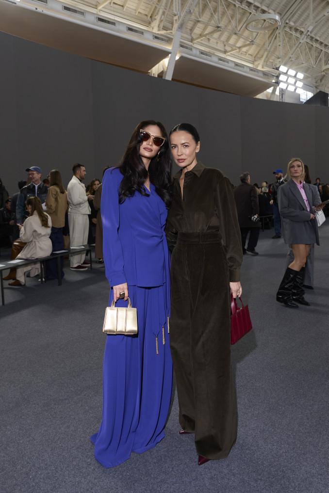 Asta Meschino sužibo Milane: su kitomis užsienio garsenybėmis stebėjo „Max Mara” madų šou