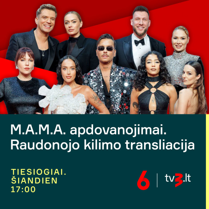 M.A.M.A. muzikos apdovanojimai – jau šį vakarą: įspūdingi pasirodymai, būsimi rekordai ir stipriausių emocijų kupinas šou